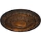 Ekena Millwork Oslo Ceiling Medallion (Fits Canopies up to 7 5/8"), Hand-Painted Rust, 38 3/8"OD x 2 7/8"P CM38OSRUS - alternate 2